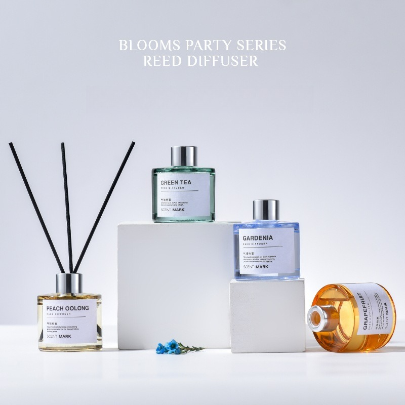 Home Fragrance Jasmine Diffuser - Set Diffusore a Bastoncini da 50ML