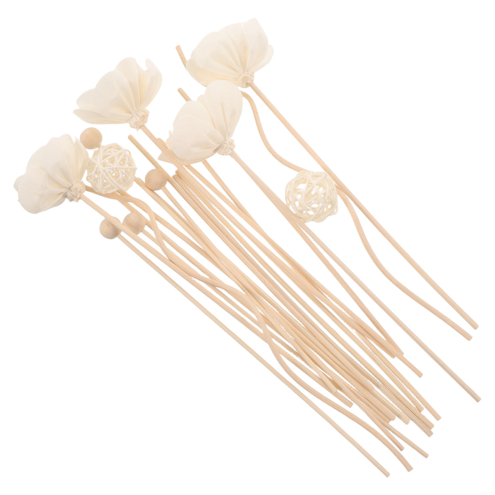 Home Fragrance Jasmine Diffuser - Set di 22 Bastoncini Diffusori al